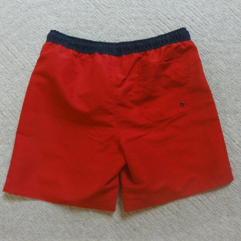 Sold Michael Kors red navy Men's Swim shorts - Picture 4 of 4